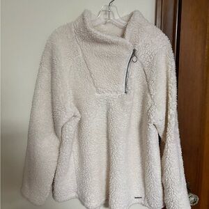 ZeroXposur Cream Sherpa Pullover